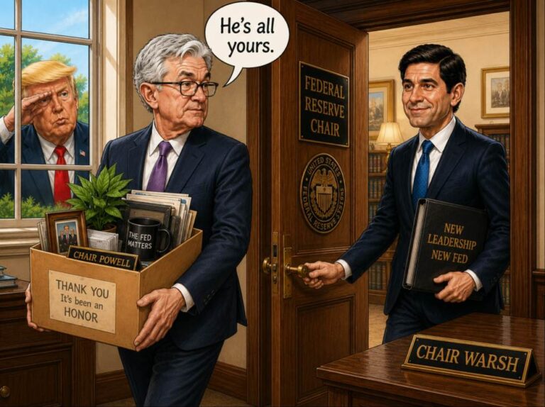 Powell exits after one of the wildest Fed eras in history | investingLive