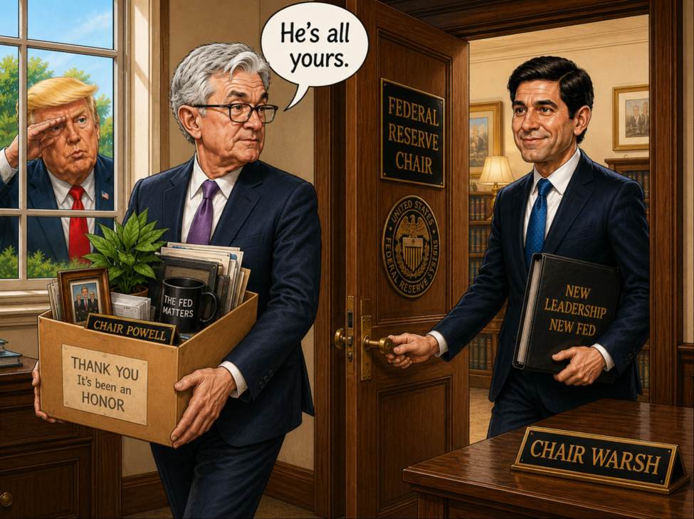 Powell exits after one of the wildest Fed eras in history | investingLive