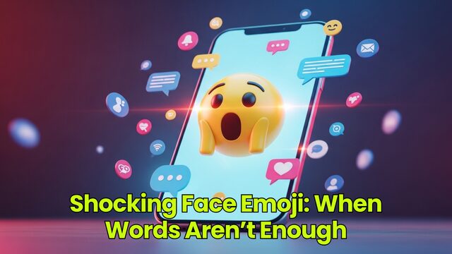 Shocking Face Emoji: When Words Aren’t Enough