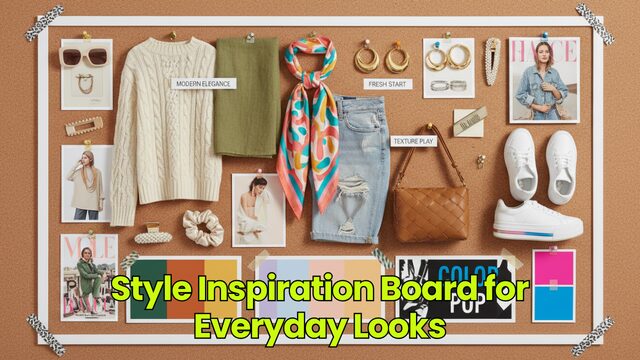Style Inspiration Board for Everyday Looks