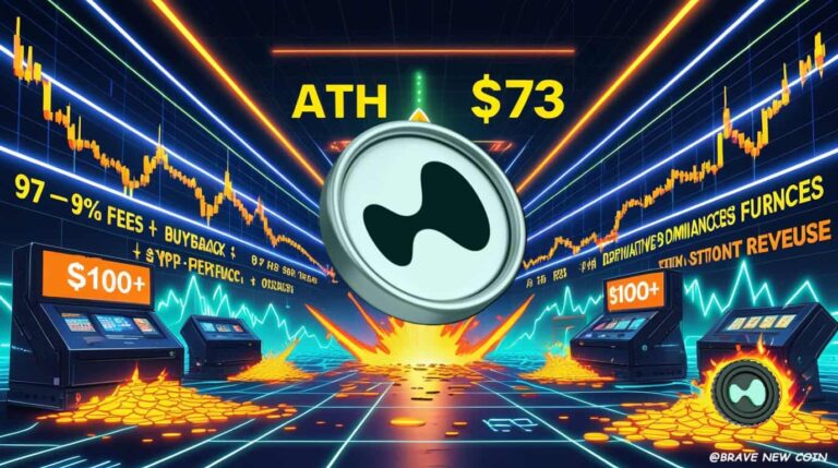 Hyperliquid (HYPE) Price Prediction: ATH Breakout Above $73 Leaves Dogecoin Behind as Analysts Eye $100 Move