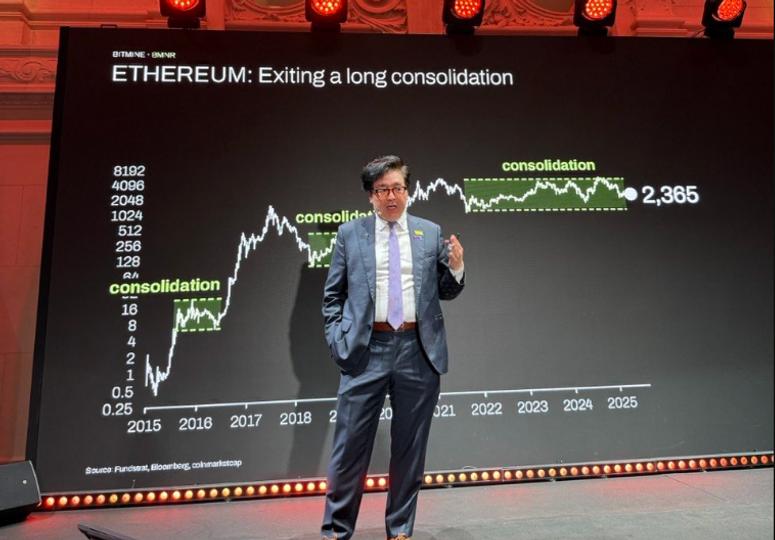 Tom Lee predicts ETH will hit $250,000 as corporate validators take over network control
