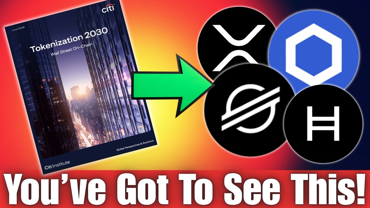 Citi Released Their Crypto Predictions!! It Mentions, Ripple, Stellar Lumens XLM & Chainlink LINK...