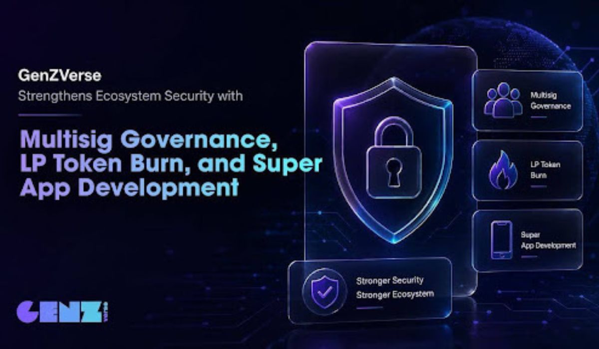 GenZVerse Levels Up Its Ecosystem With Full LP Burn, Multisig Controls, and Super App Progress