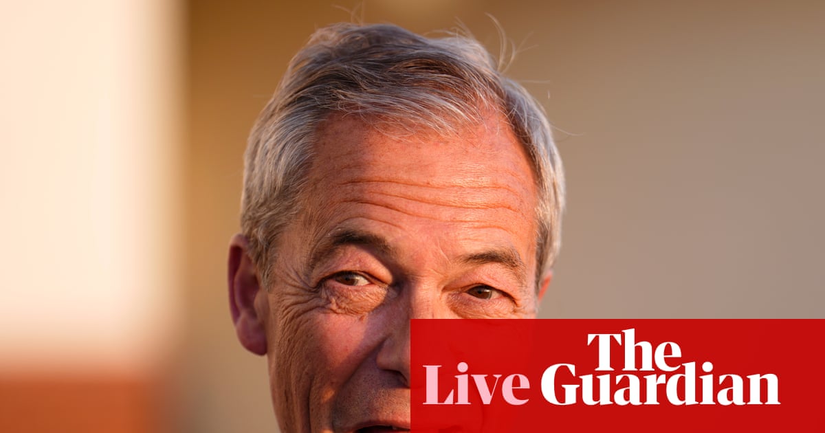 Reform UK gets £9m in donations in first quarter of 2026, including £7m from two crypto billionaires – UK politics live