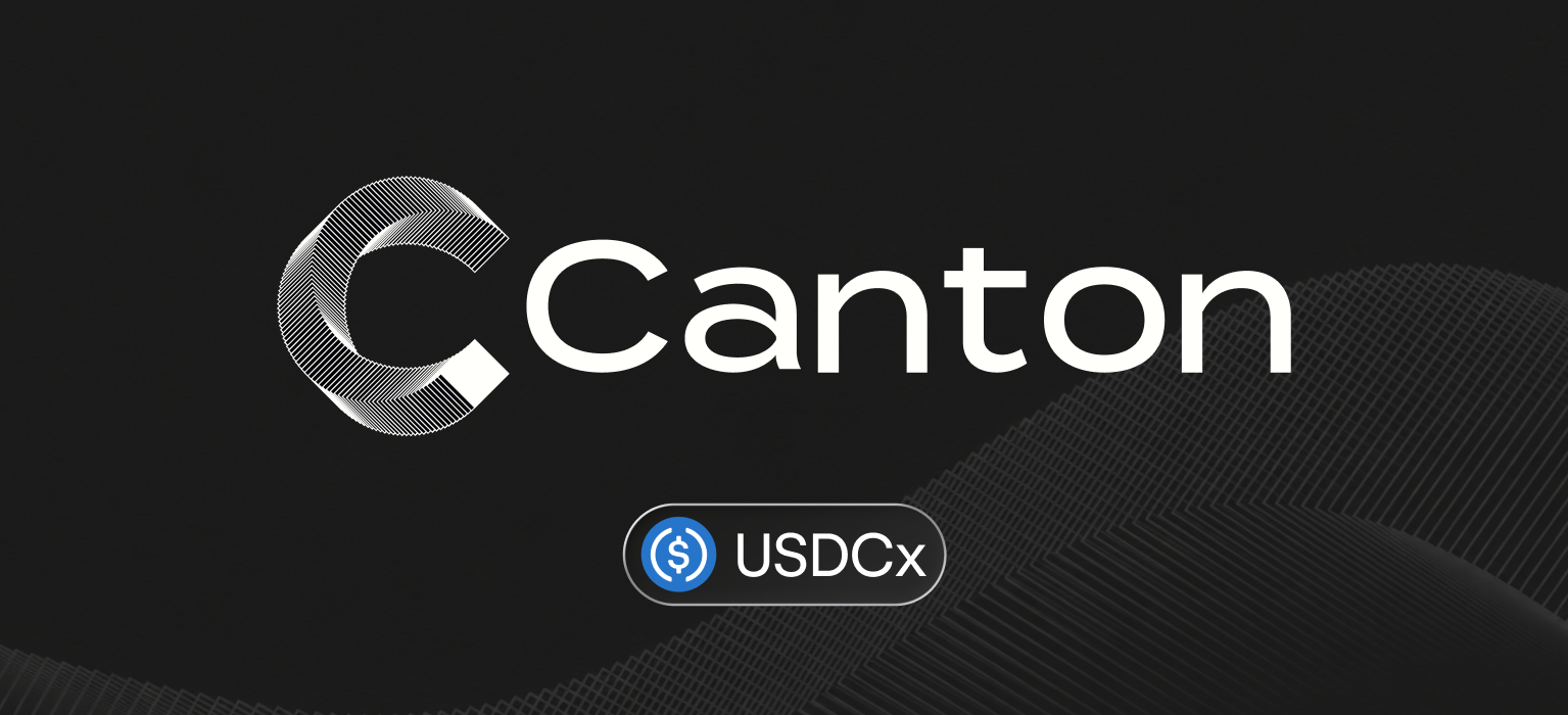 USDCx deposits and withdrawals now available on Canton!
