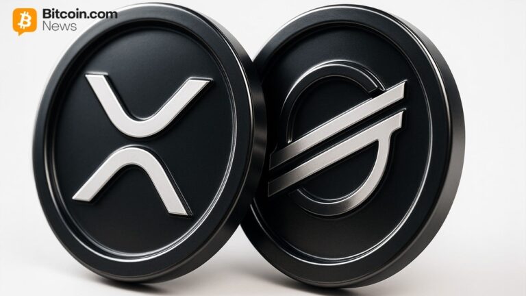 XLM Outpaces XRP Again as Stellar Rally Nears 100% Gain Since DTCC Deal